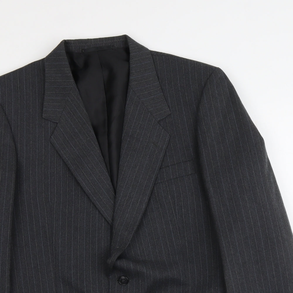 Mens UK Size M C&A Regular Grey Suit Jacket