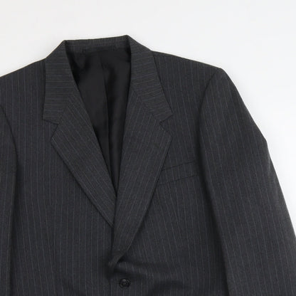 Mens UK Size M C&A Regular Grey Suit Jacket