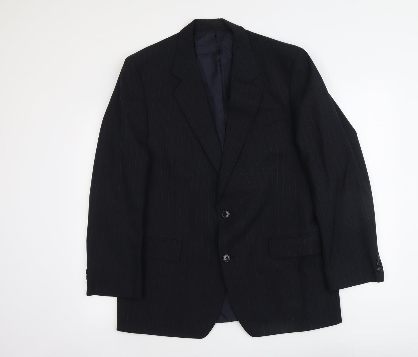 Mens UK Size L Marks and Spencer Regular Black Suit Jacket