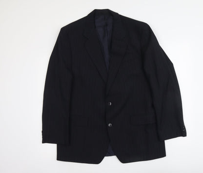 Mens UK Size L Marks and Spencer Regular Black Suit Jacket