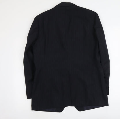 Mens UK Size L Marks and Spencer Regular Black Suit Jacket