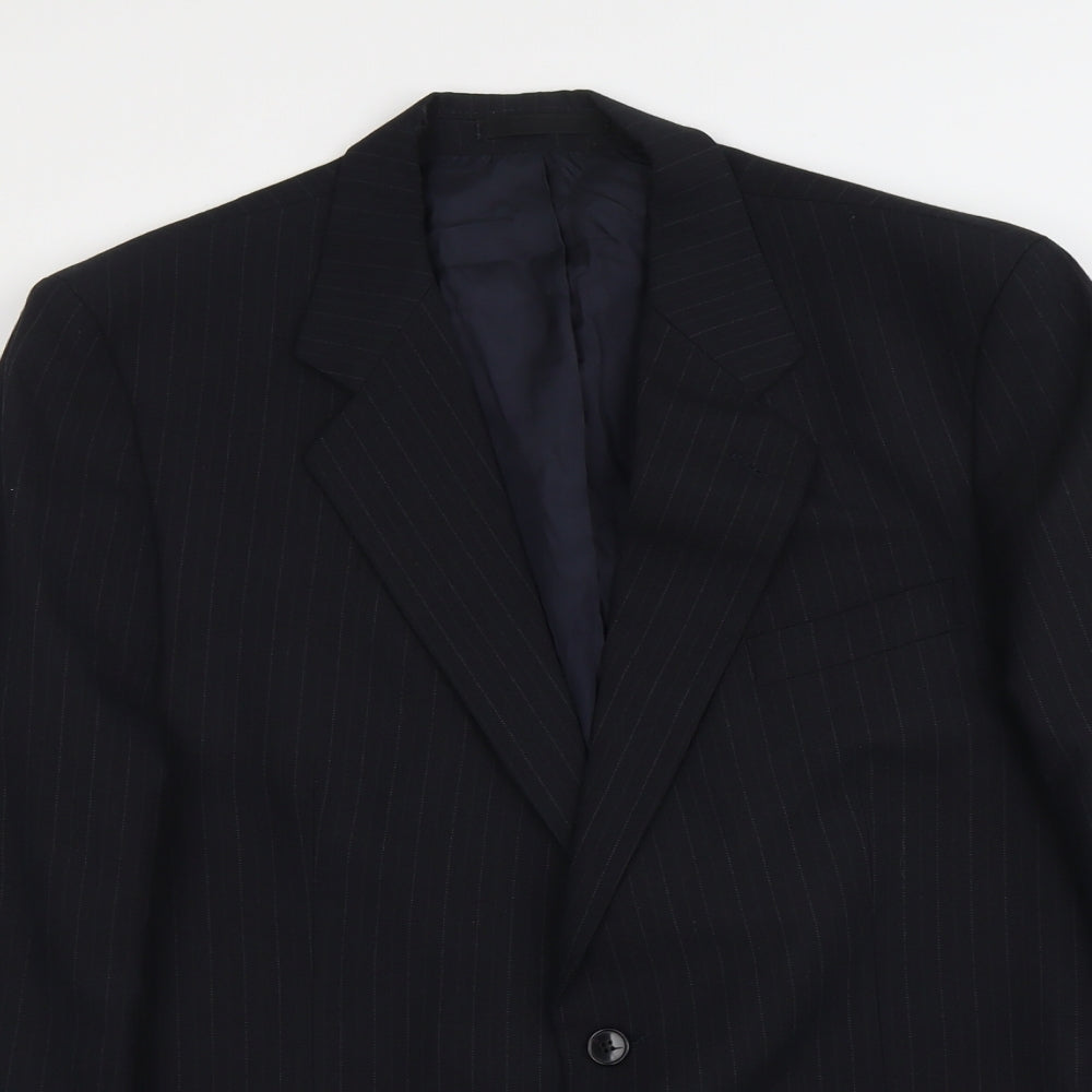 Mens UK Size L Marks and Spencer Regular Black Suit Jacket
