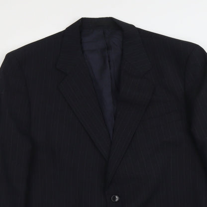 Mens UK Size L Marks and Spencer Regular Black Suit Jacket
