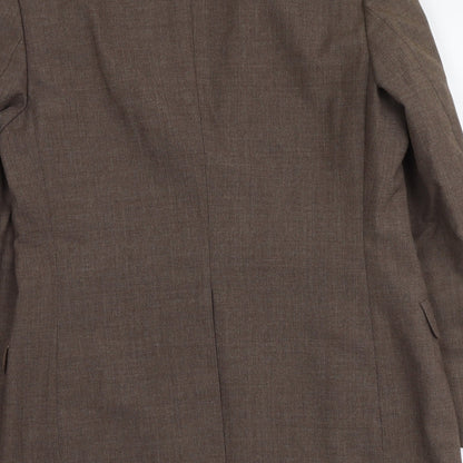 Mens UK Size M Marks and Spencer Regular Brown Suit Jacket