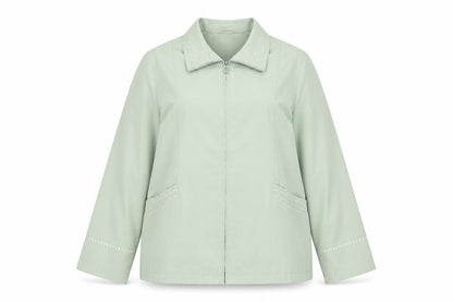 Womens UK Size 16 EWM Green Jacket