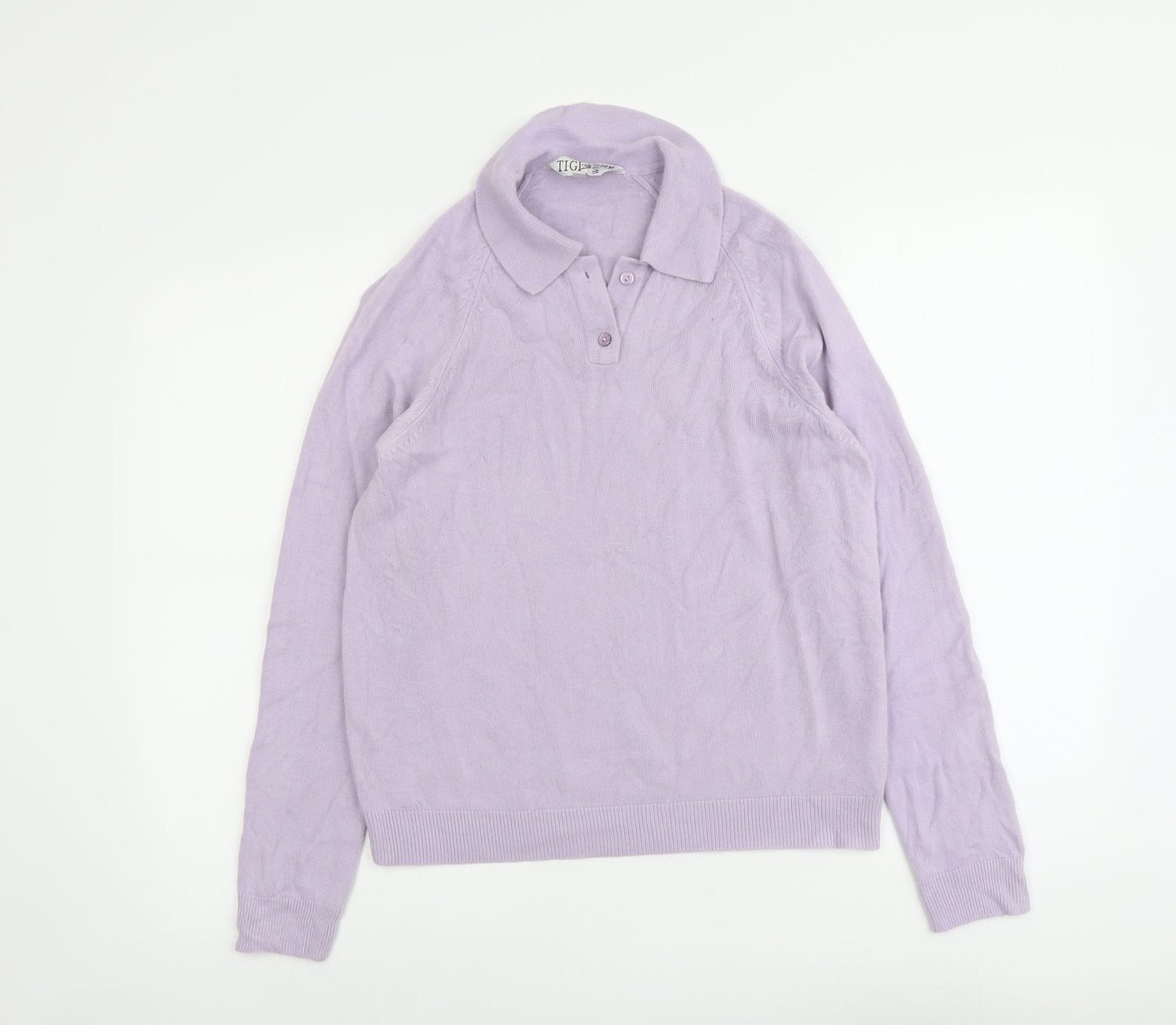 Womens UK Size 14 Tigi Purple Pullover Jumper