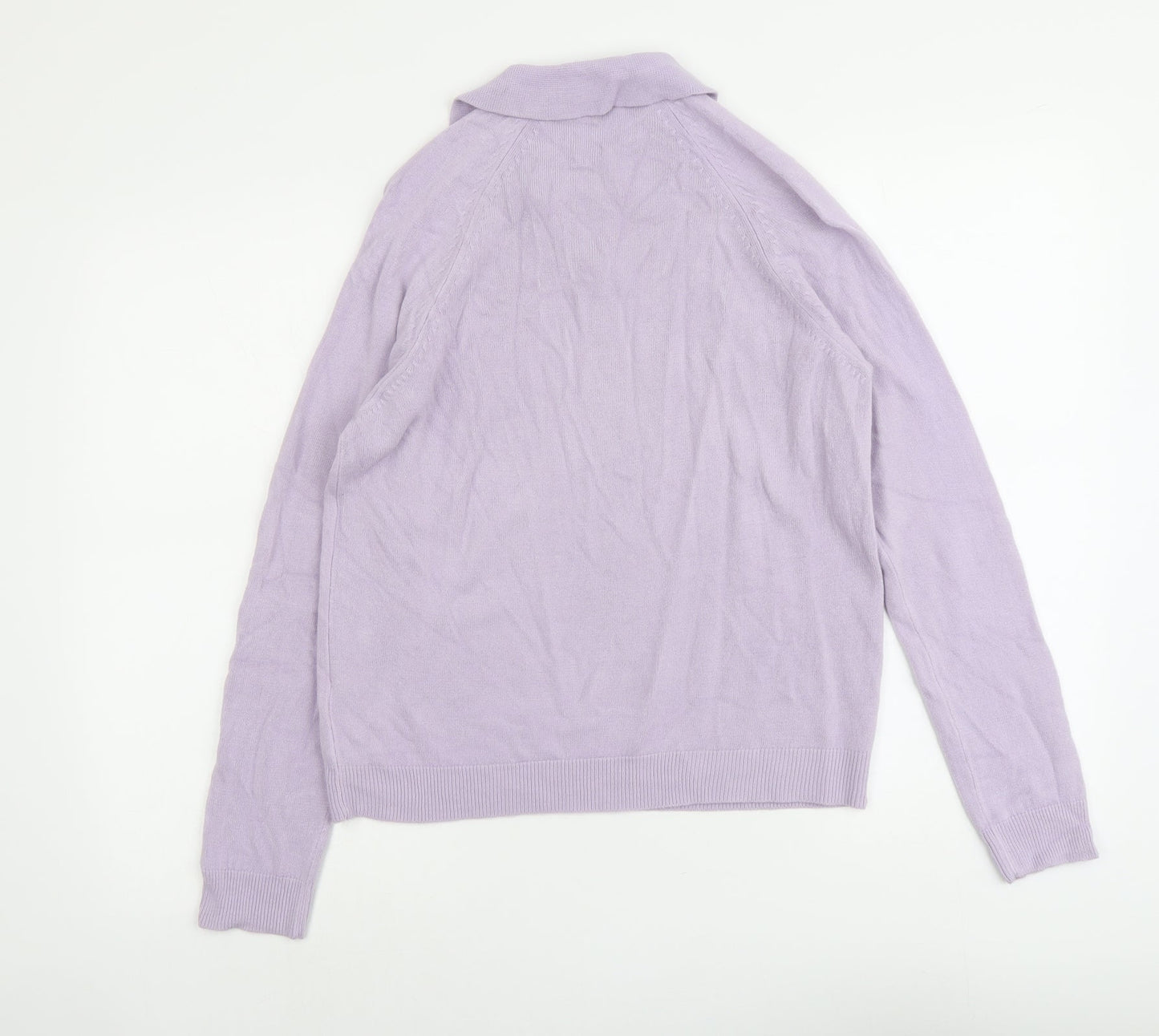 Womens UK Size 14 Tigi Purple Pullover Jumper