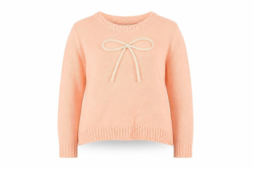 Womens UK Size 14 Miss Selfridge Orange Pullover Jumper