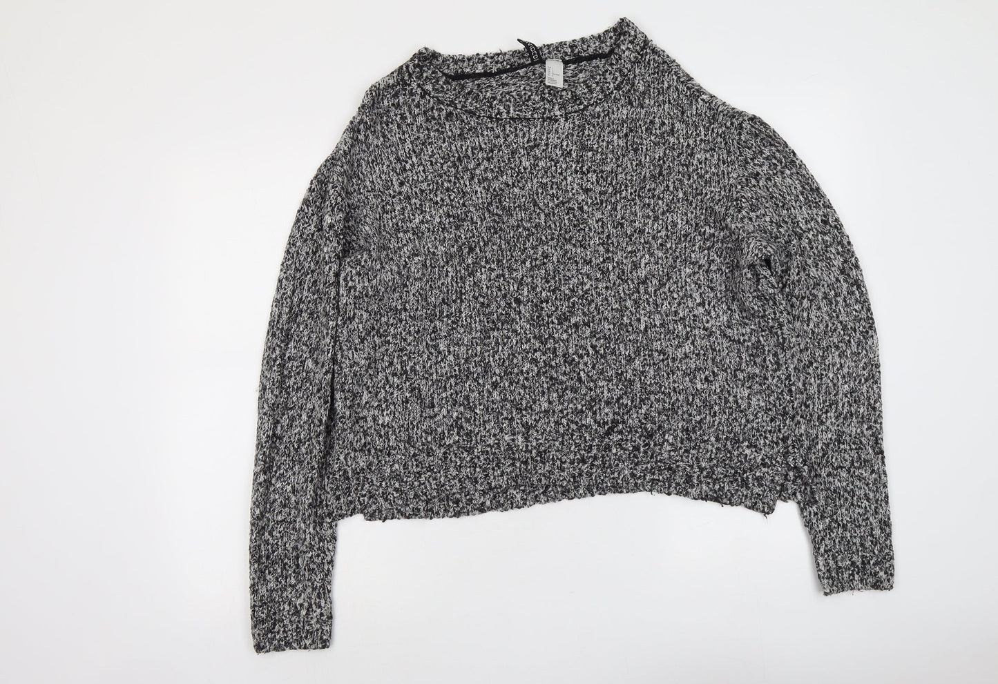Womens UK Size L H&M Grey Pullover Jumper