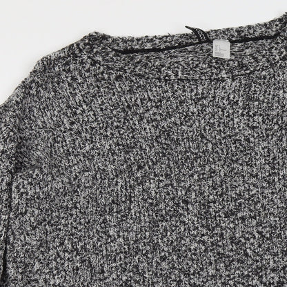 Womens UK Size L H&M Grey Pullover Jumper