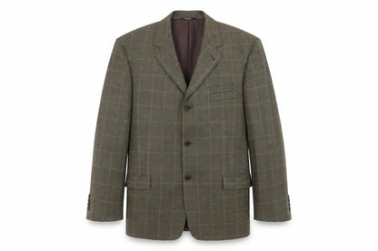 Portfolio Mens Brown Check Wool Jacket Blazer Size 44 Regular