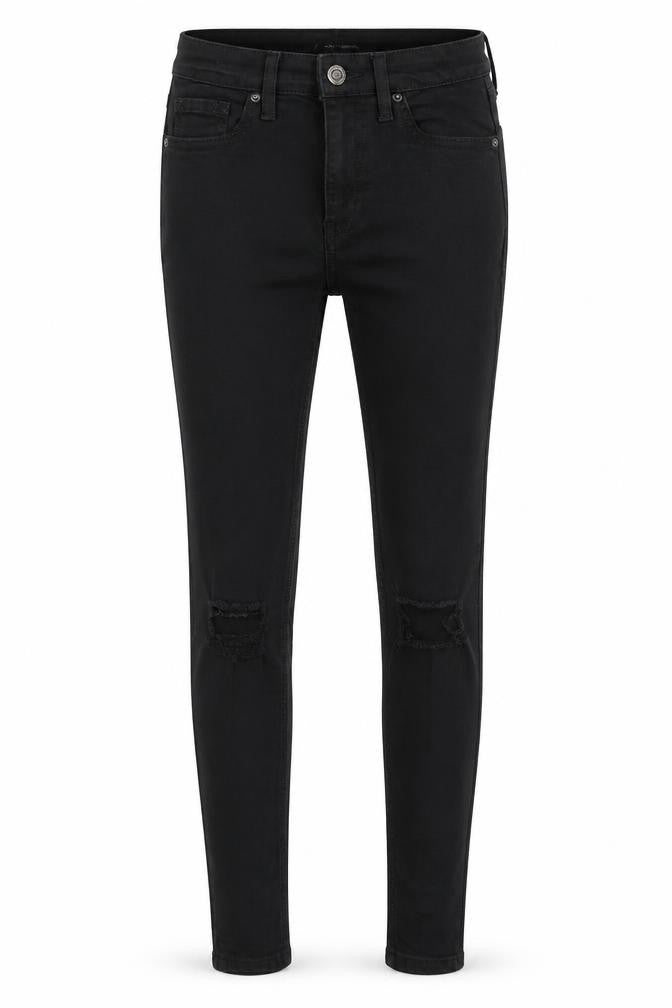 Womens UK Size 25 in Topshop Regular Fit Skinny Black Jeans