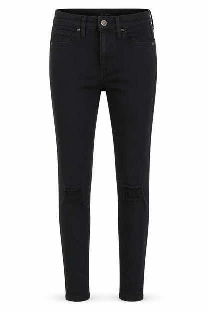 Womens UK Size 25 in Topshop Regular Fit Skinny Black Jeans