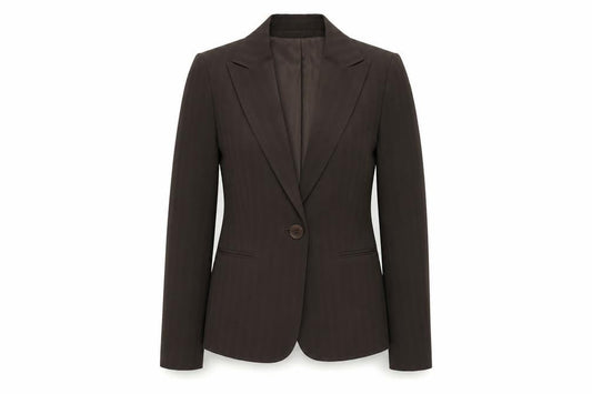 Womens UK Size 6 Kasper Regular Brown Suit Jacket