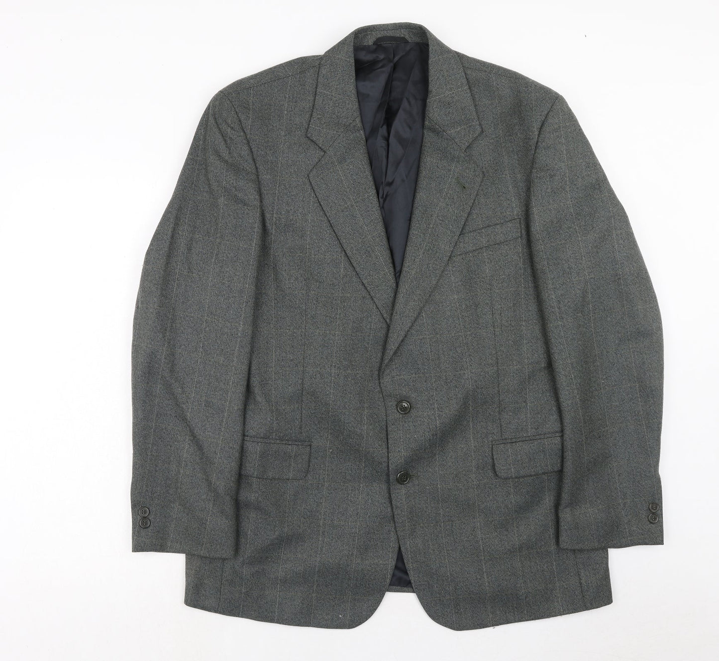 Mens UK Size 44 Periscope Regular Grey Suit Jacket