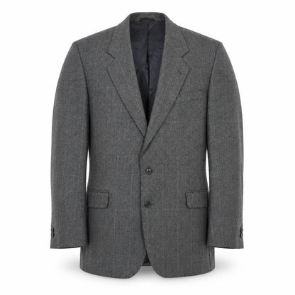 Mens UK Size 44 Periscope Regular Grey Suit Jacket