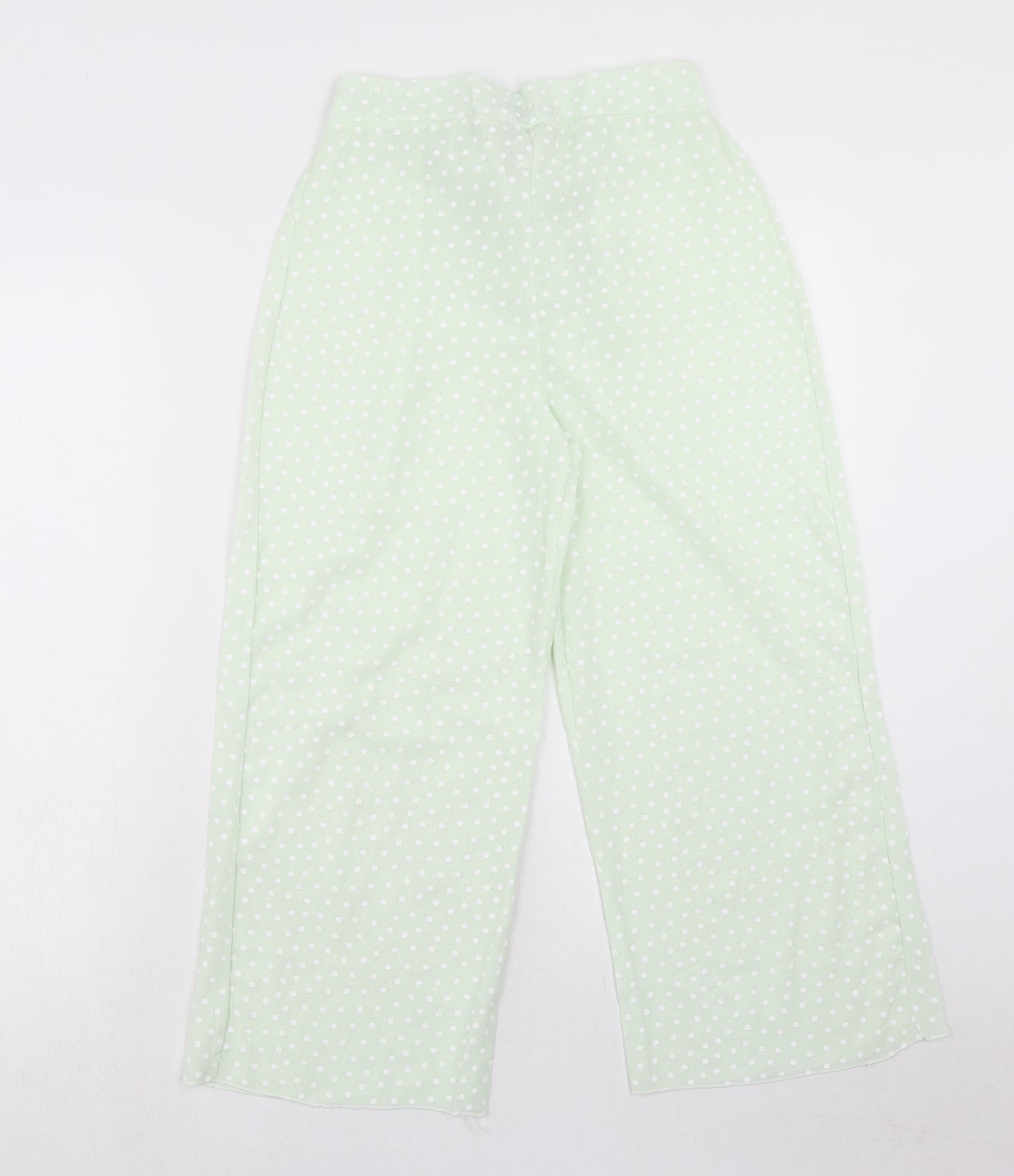 Womens UK Size 8 Boohoo Regular Fit  Green Trousers