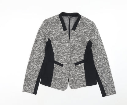Womens UK Size 10 Warehouse Grey Jacket