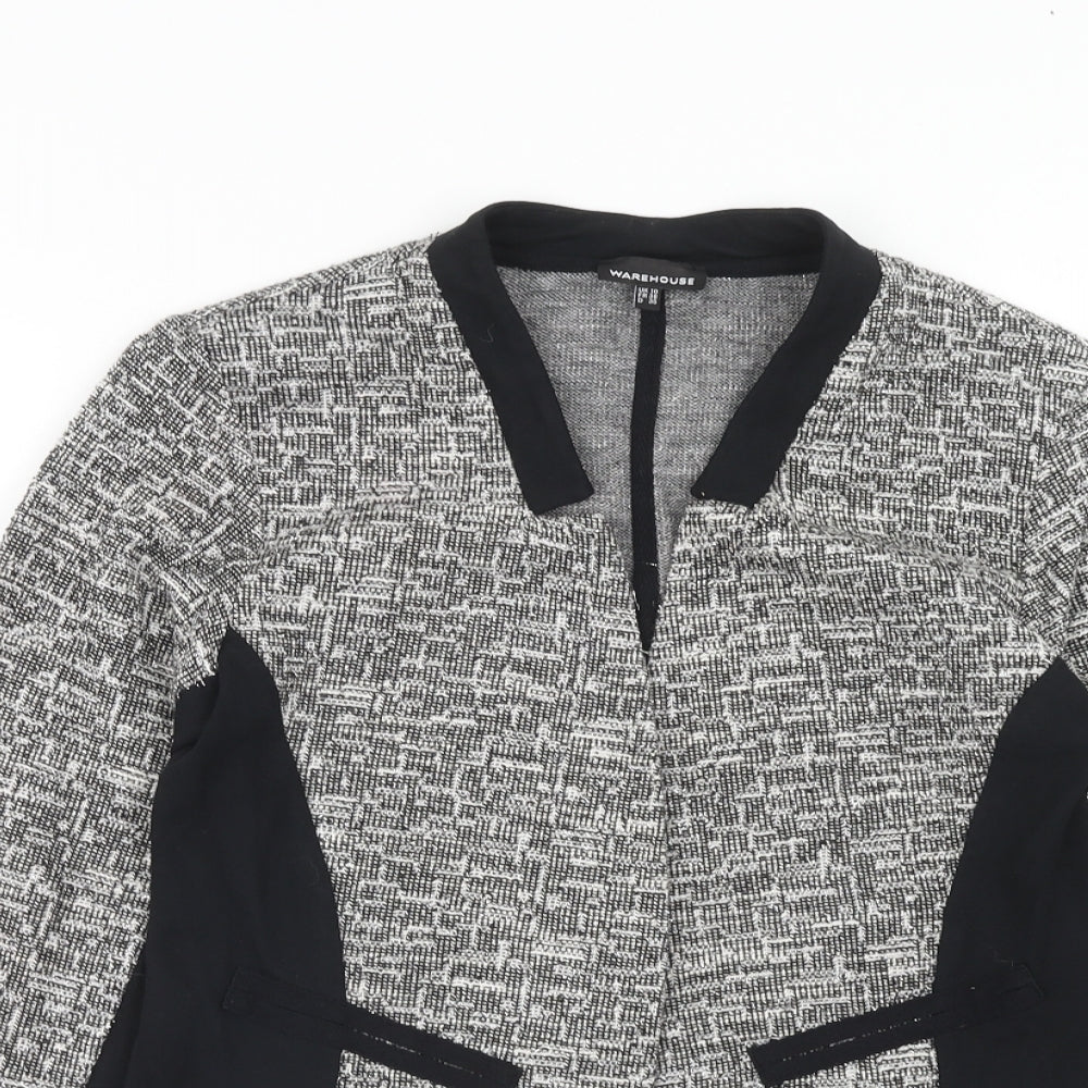 Womens UK Size 10 Warehouse Grey Jacket