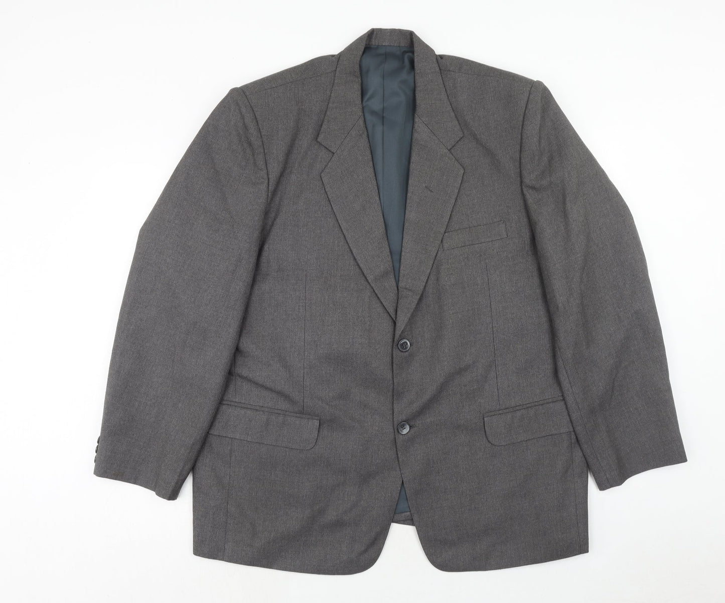 Mens UK Size 44 Preworn Regular Grey Suit Jacket