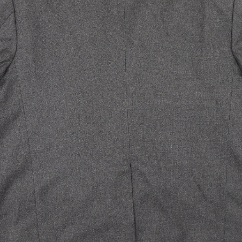 Mens UK Size 44 Preworn Regular Grey Suit Jacket