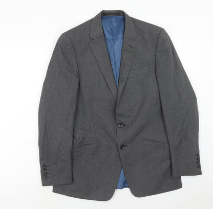 Mens UK Size 38 Marks and Spencer Regular Grey Suit Jacket