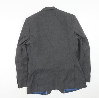 Mens UK Size 38 Marks and Spencer Regular Grey Suit Jacket