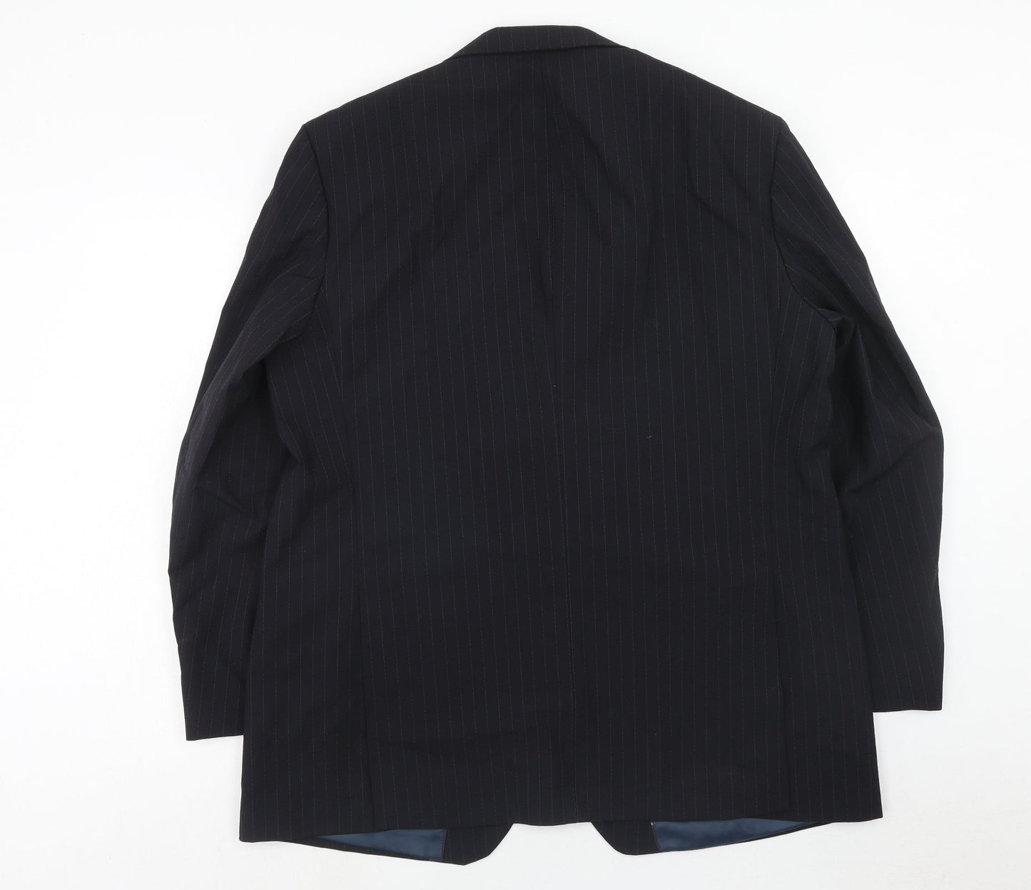 Mens UK Size 46 Marks and Spencer Regular Blue Suit Jacket