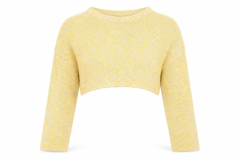Womens UK Size S H&M Yellow Pullover Jumper