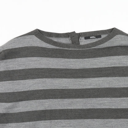 Womens UK Size 12 Marks and Spencer Grey Pullover Jumper