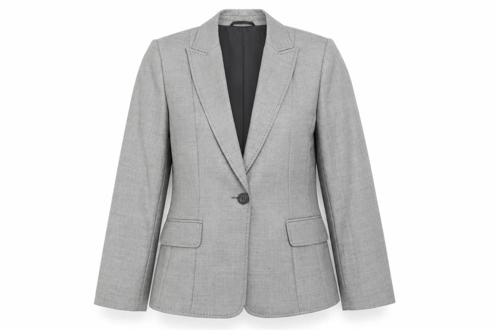 Womens UK Size 14 Planet Regular Grey Blazer