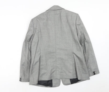 Womens UK Size 14 Planet Regular Grey Blazer
