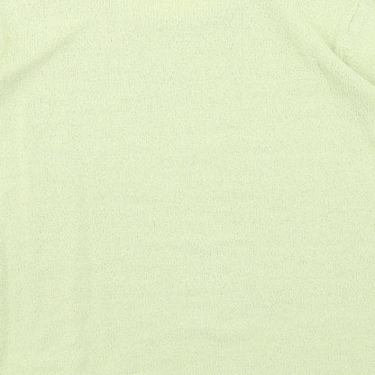 Womens UK Size L EWM Green Pullover Jumper