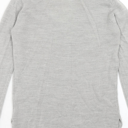 Womens UK Size 4 Atmosphere Grey Pullover Jumper