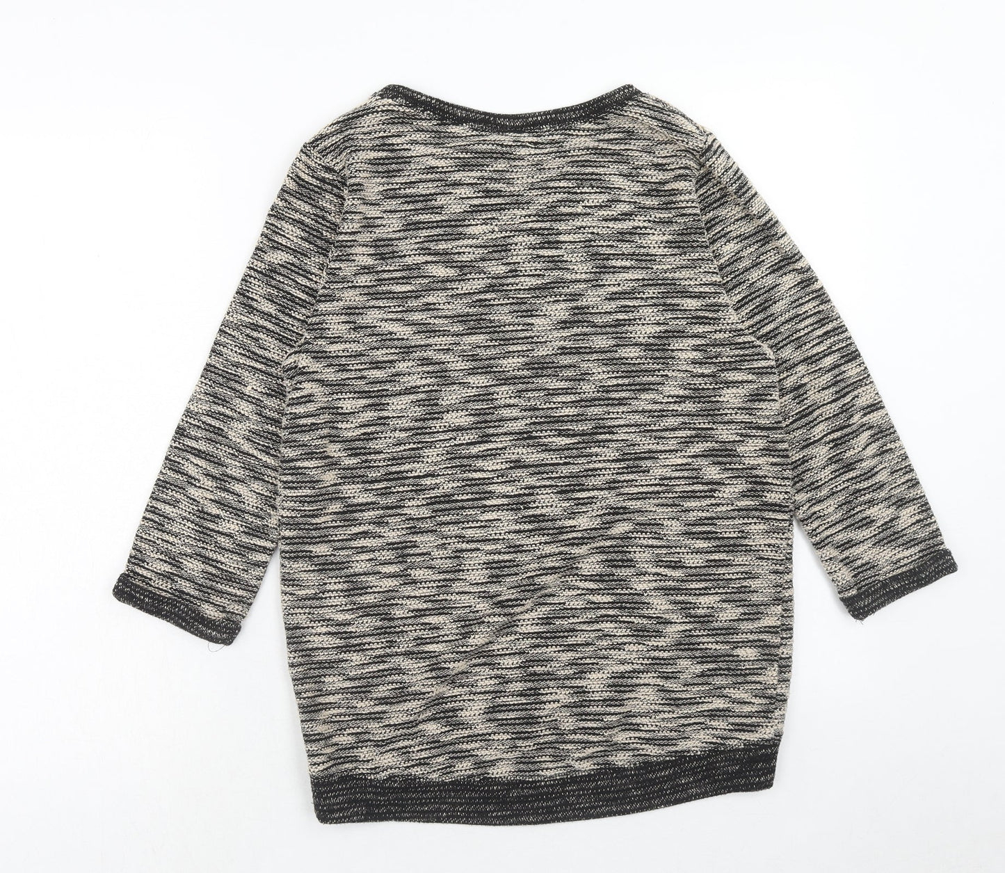 Womens UK Size XS H&M Brown Pullover Jumper