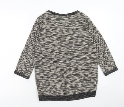 Womens UK Size XS H&M Brown Pullover Jumper