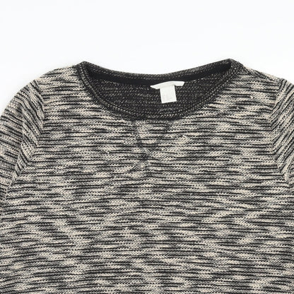 Womens UK Size XS H&M Brown Pullover Jumper