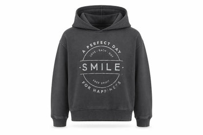 NEXT Boys Grey Cotton Pullover Hoodie Size 7 Years Pullover - A Perfect Day