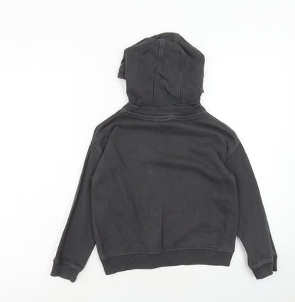 NEXT Boys Grey Cotton Pullover Hoodie Size 7 Years Pullover - A Perfect Day