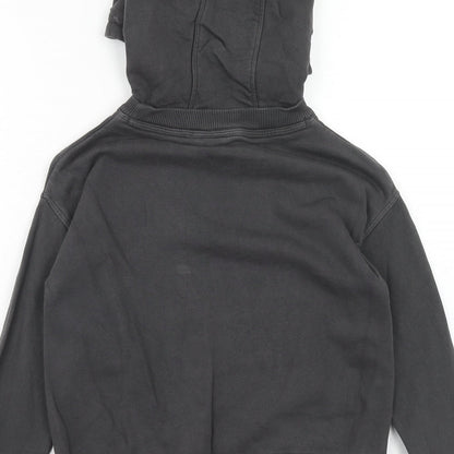 NEXT Boys Grey Cotton Pullover Hoodie Size 7 Years Pullover - A Perfect Day