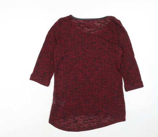 Womens UK Size 10 NEXT Red Pullover Jumper