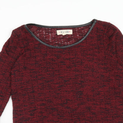 Womens UK Size 10 NEXT Red Pullover Jumper