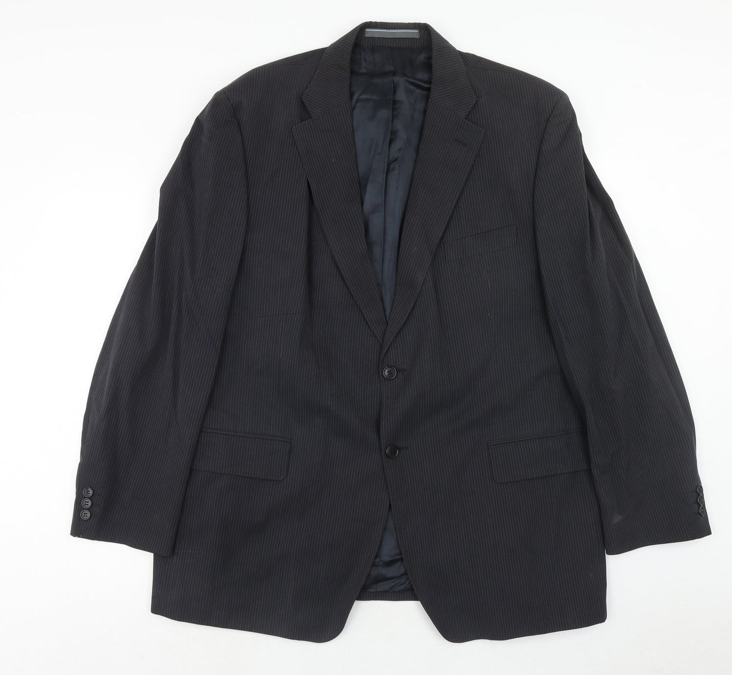 Mens UK Size XL Marks and Spencer Regular Black Suit Jacket