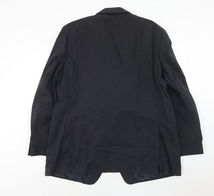 Mens UK Size XL Marks and Spencer Regular Black Suit Jacket