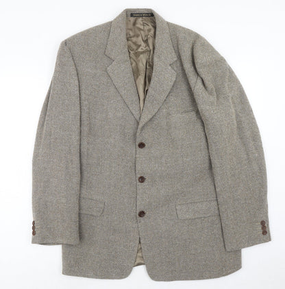 Mens UK Size 40 Marks and Spencer Regular Grey Suit Jacket
