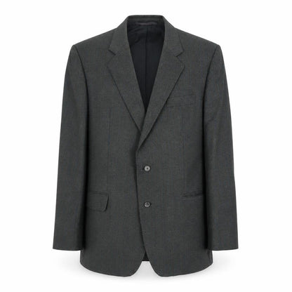 Czarina Mens Grey Polyester Jacket Suit Jacket Size 44 Regular