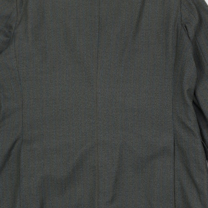 Czarina Mens Grey Polyester Jacket Suit Jacket Size 44 Regular