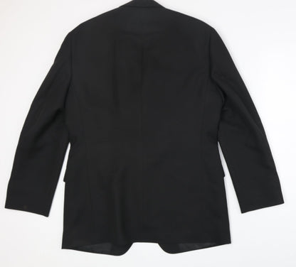 Mens UK Size 40 marks Regular Black Suit Jacket