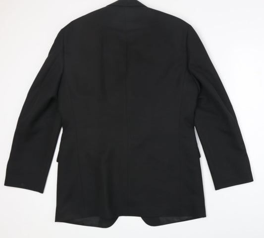 Mens UK Size 40 marks Regular Black Suit Jacket