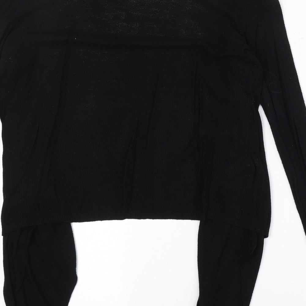 Womens UK Size M Promod Black Cardigan Jumper
